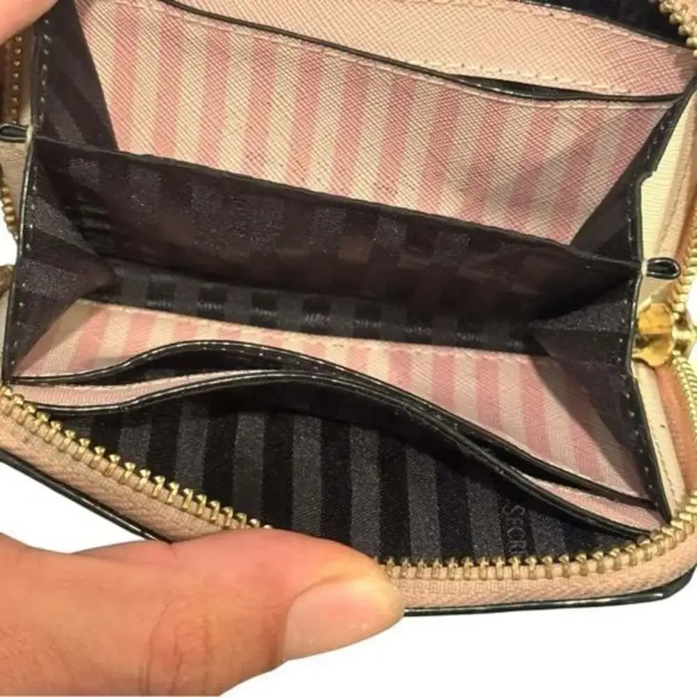 Victoria's Secret Coral and Gold Wallet - Picture 6 of 6